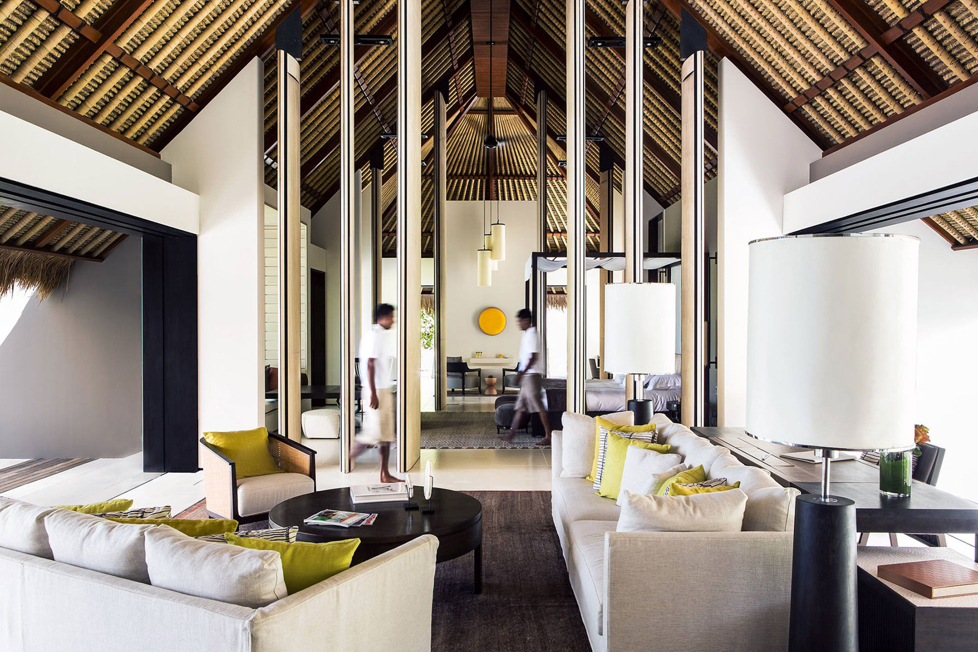 Wohnzimmer Interieur einer Luxusvilla