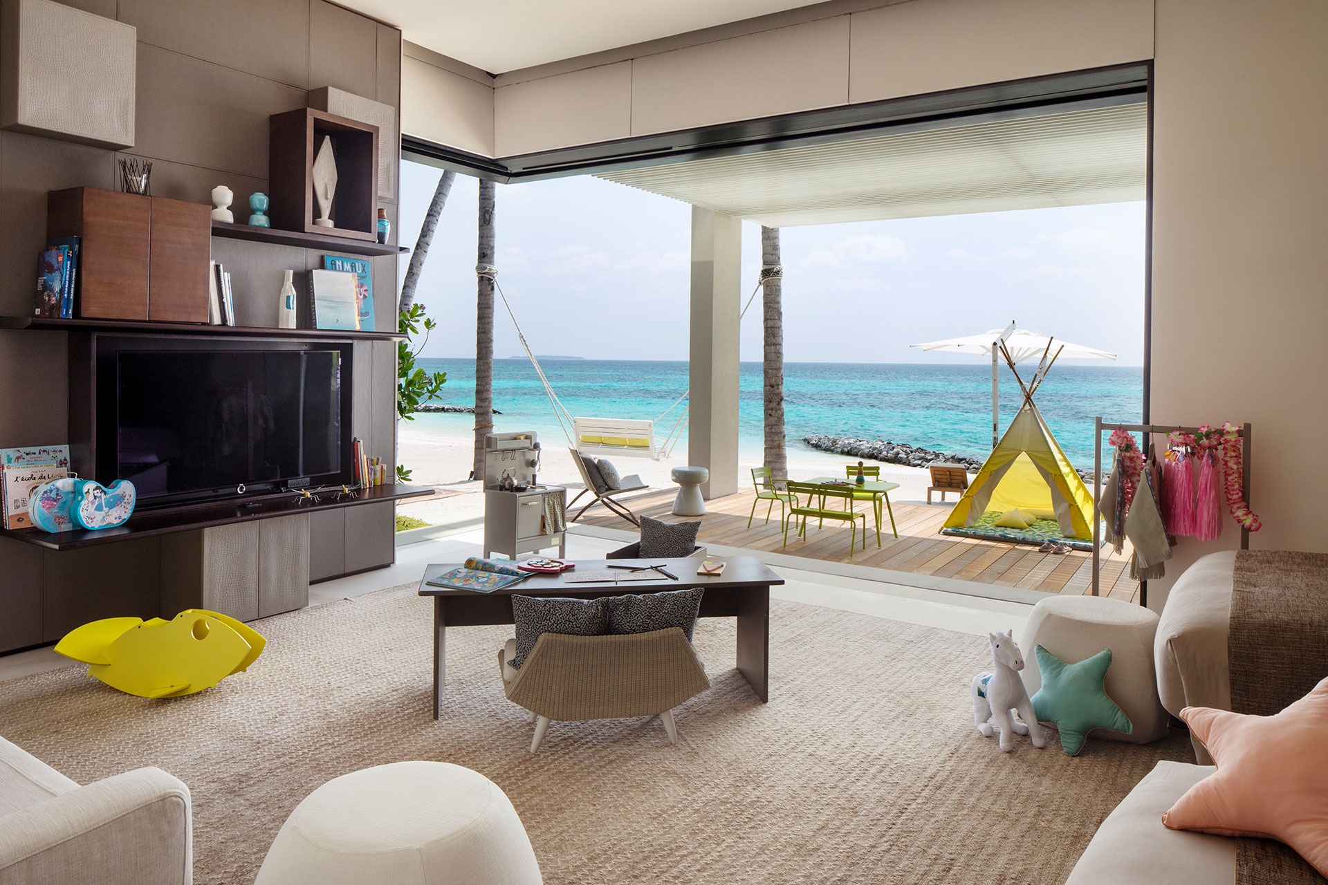 Indoor Kinderbereich einer Villa