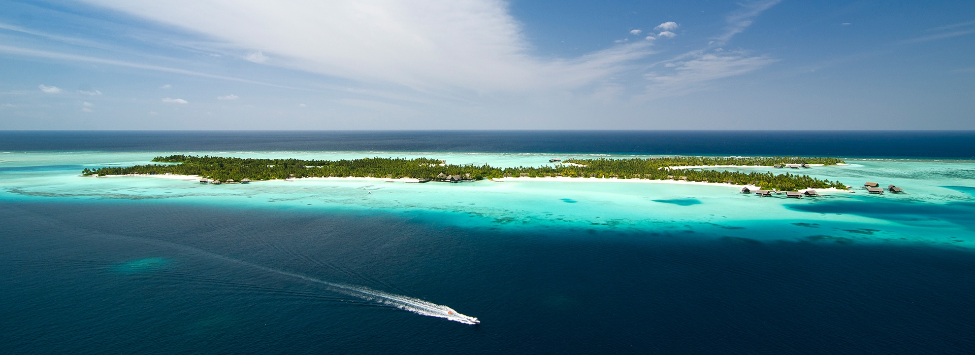 Insel der Malediven im Indischen Ozean