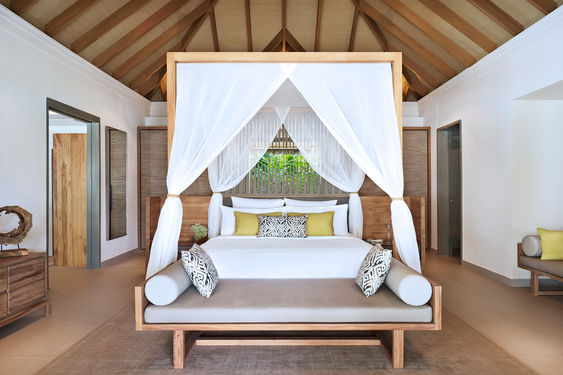 Himmelbett in Schlafzimmer